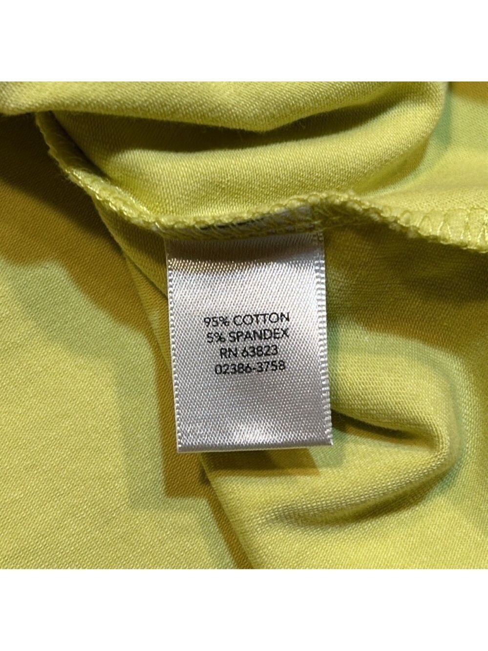 CHRISTOPHER & BANKS Lime Green Tank Top w/ Adjustable Straps NWT! Size S - Picture 7 of 8